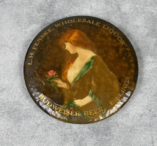 Billings Montana Wholesale Liquor Token Mirror