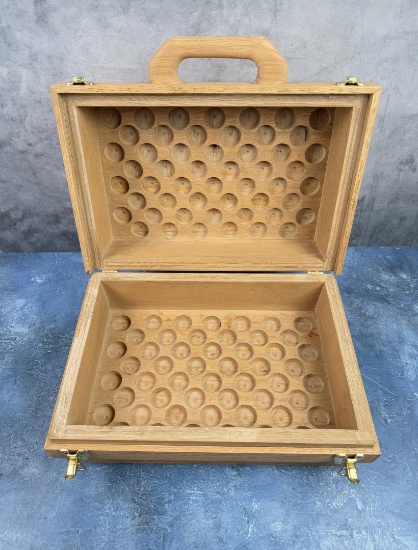 Custom Made Wood Shooting Box