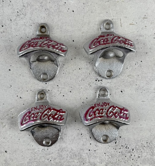 Cast Iron Coca Cola Bottle Openers