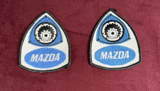 Vintage Mazda Rotary Engine Patches