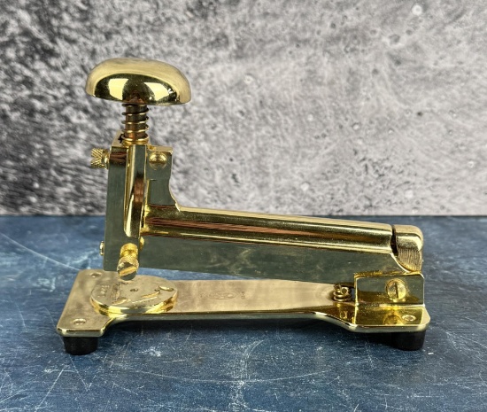 El Casco M-15 23k Gold Plated Stapler