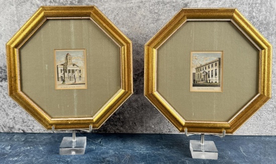 John Shepherd Colored Engravings