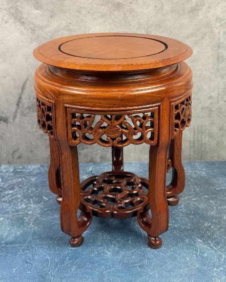 Chinese Huanghuali Rosewood Carved Table