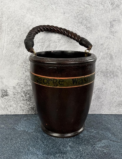 Maitland Smith George Washington Fire Bucket