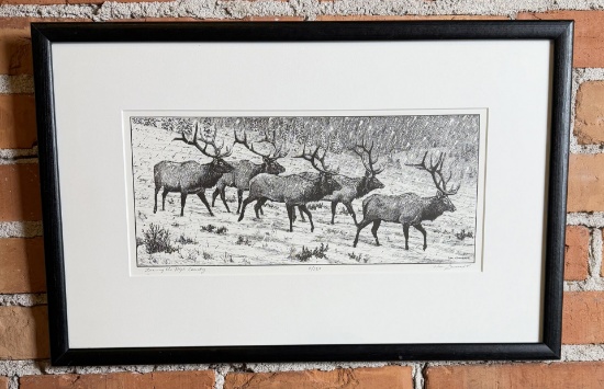 William Gamradt Leaving the High Country Print