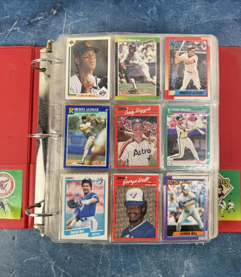 Binder Collection of Baseball Cards