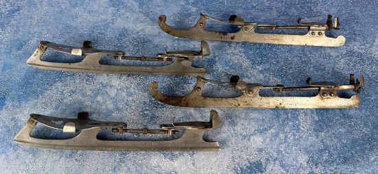 Collection of Antique Ice Skates