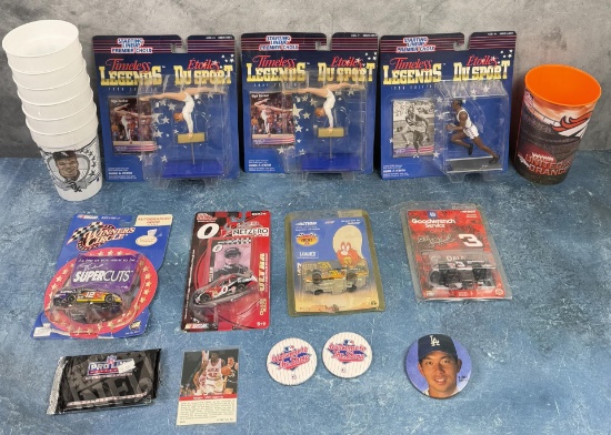 Collection of Sports Ephemera Toys