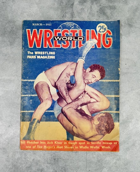 1955 Wrestling World Magazine
