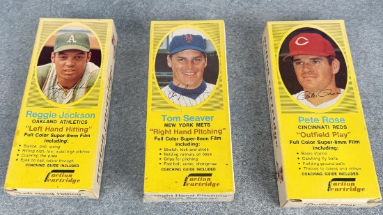 Baseball Action Cartridges Rose Jackson Seaver