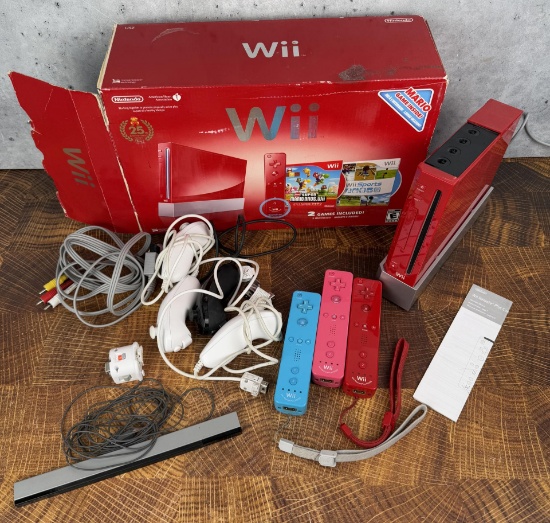 25th Anniversary Nintendo Wii Video Game Console