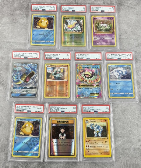 Collection of Pokemon PSA Graded Cards