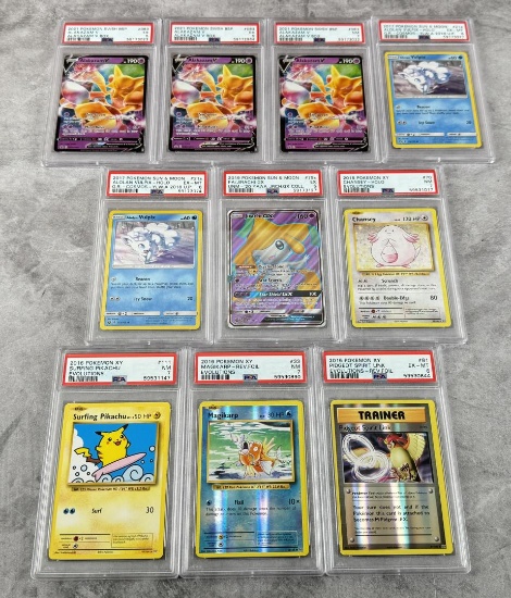 Collection of Pokemon PSA Graded Cards