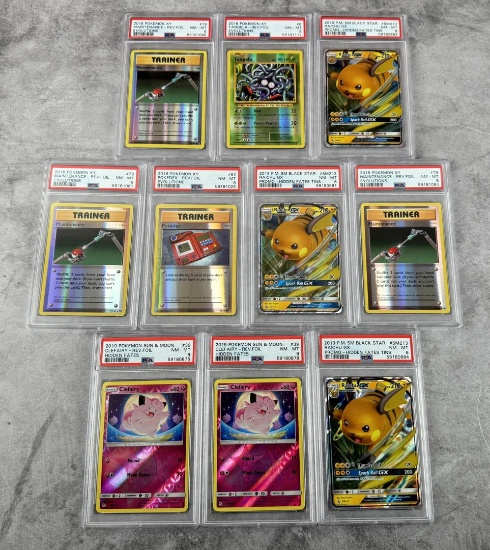 Collection of Pokemon PSA Graded Cards