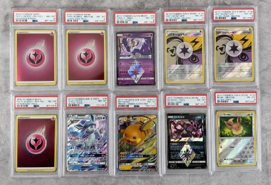 Collection of Pokemon PSA Graded Cards