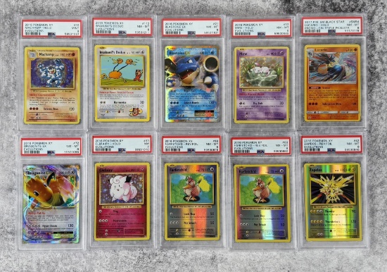 Collection of Pokemon PSA Graded Cards