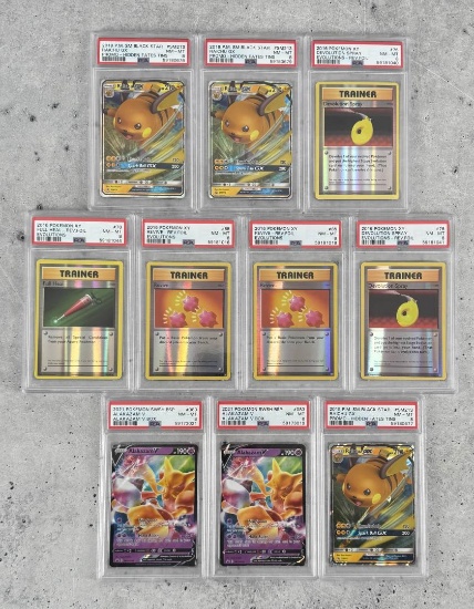 Collection of Pokemon PSA Graded Cards