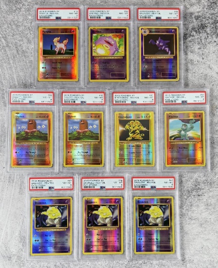 Collection of Pokemon PSA Graded Cards