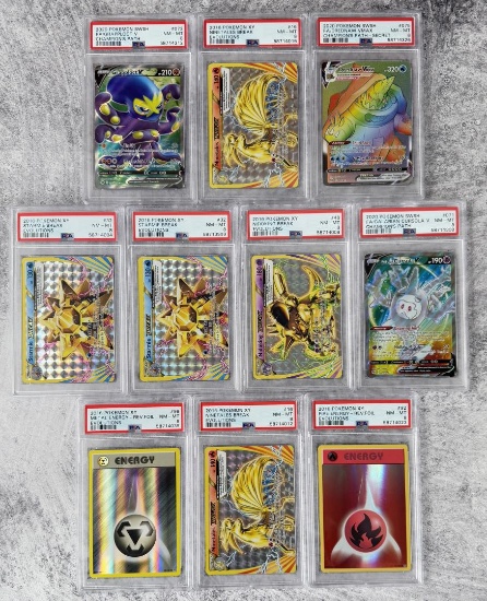 Collection of Pokemon PSA Graded Cards
