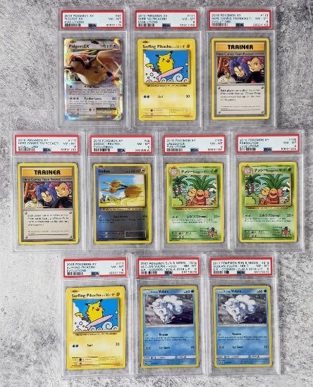 Collection of Pokemon PSA Graded Cards