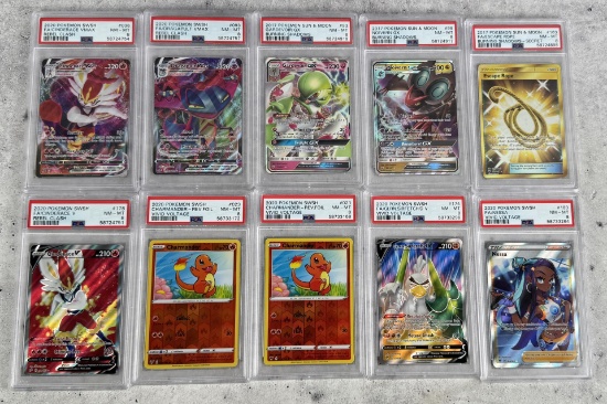 Collection of Pokemon PSA Graded Cards