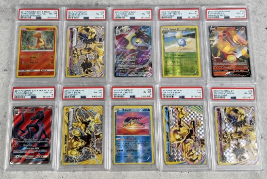 Collection of Pokemon PSA Graded Cards