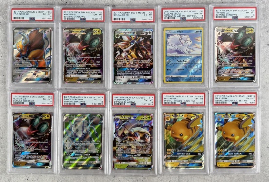 Collection of Pokemon PSA Graded Cards