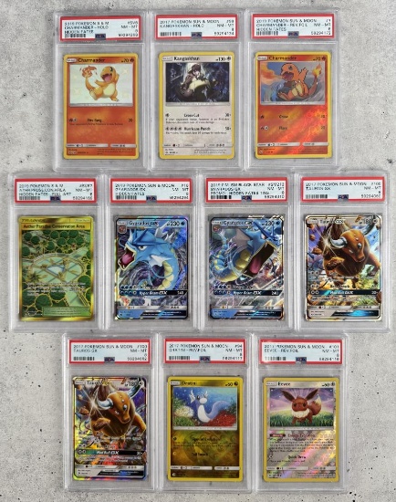Collection of Pokemon PSA Graded Cards