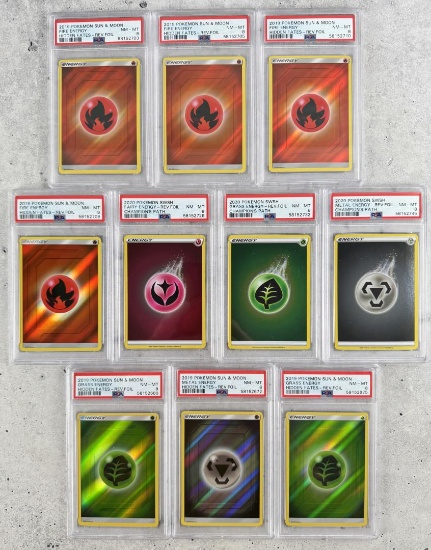 Collection of Pokemon PSA Graded Cards