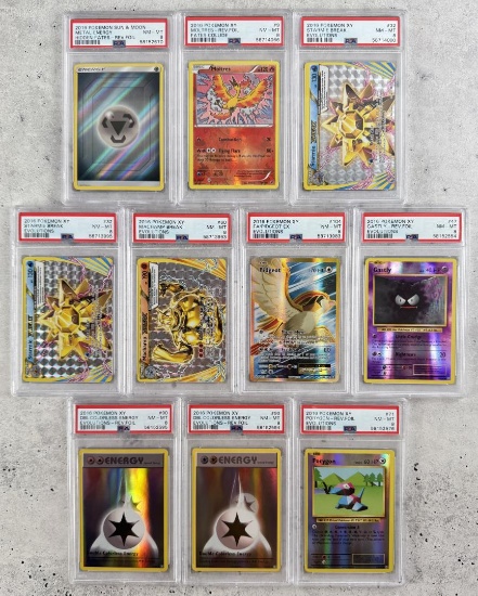 Collection of Pokemon PSA Graded Cards