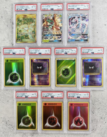 Collection of Pokemon PSA Graded Cards