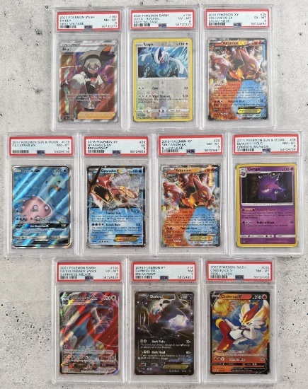 Collection of Pokemon PSA Graded Cards