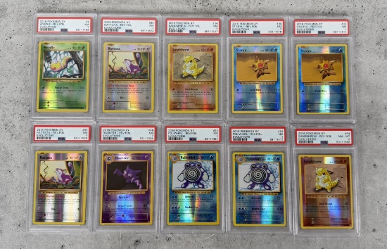 Collection of Pokemon PSA Graded Cards