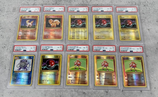 Collection of Pokemon PSA Graded Cards