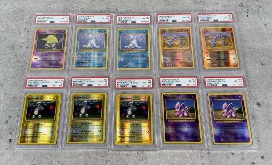 Collection of Pokemon PSA Graded Cards