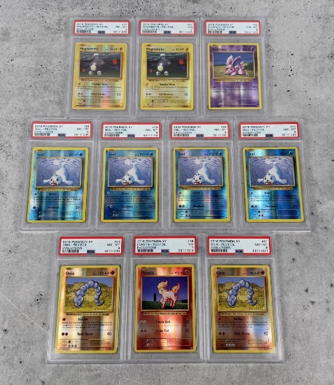 Collection of Pokemon PSA Graded Cards