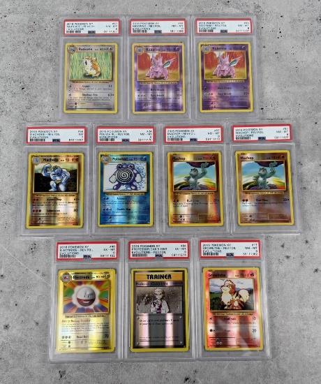 Collection of Pokemon PSA Graded Cards