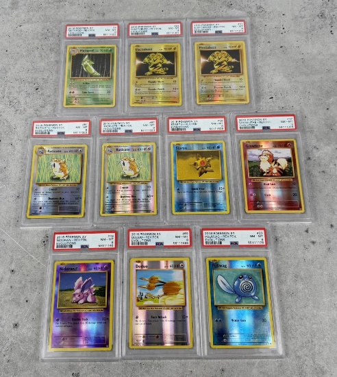 Collection of Pokemon PSA Graded Cards