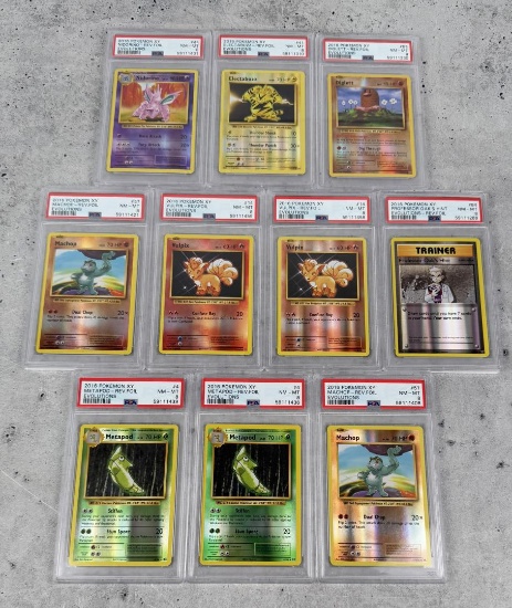 Collection of Pokemon PSA Graded Cards
