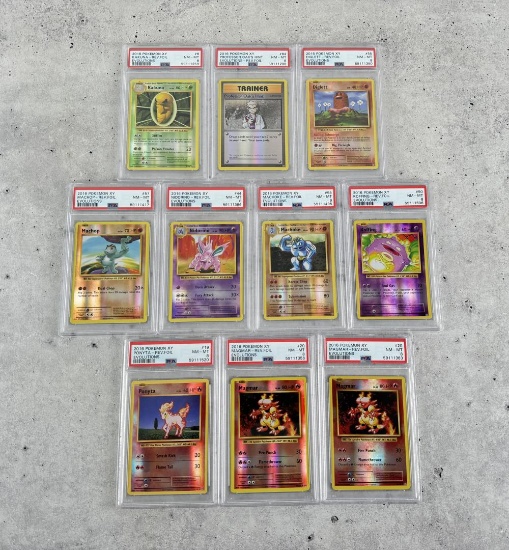 Collection of Pokemon PSA Graded Cards
