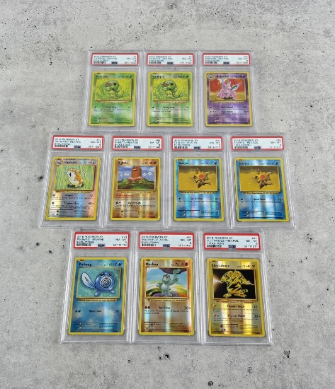 Collection of Pokemon PSA Graded Cards