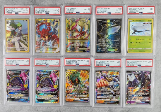 Collection of Pokemon PSA Graded Cards