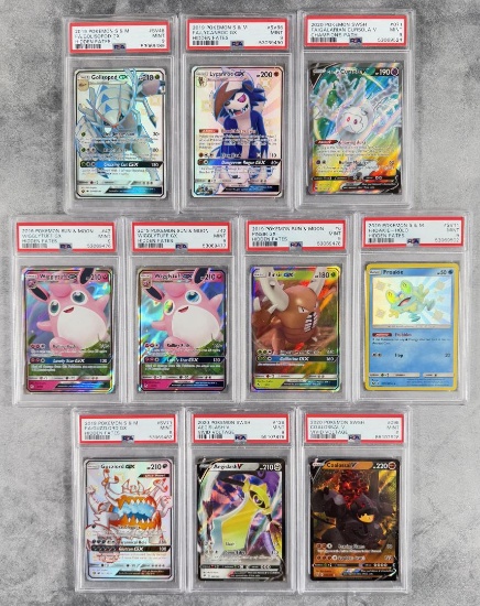 Collection of Pokemon PSA Graded Cards