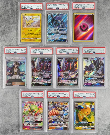 Collection of Pokemon PSA Graded Cards