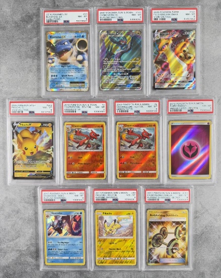 Collection of Pokemon PSA Graded Cards