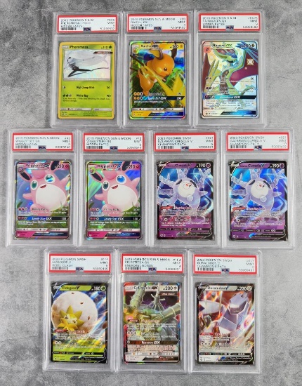 Collection of Pokemon PSA Graded Cards