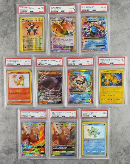 Collection of Pokemon PSA Graded Cards