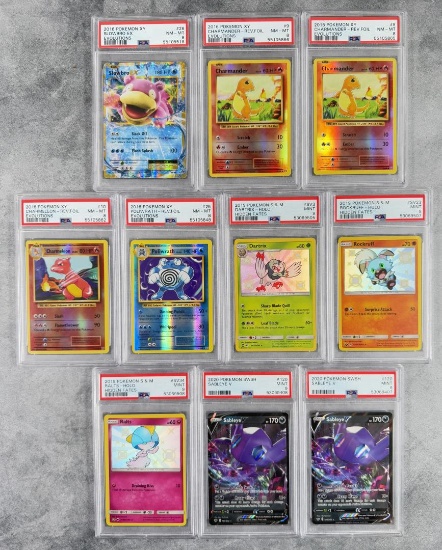 Collection of Pokemon PSA Graded Cards