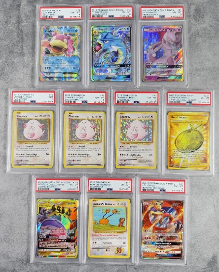 Collection of Pokemon PSA Graded Cards