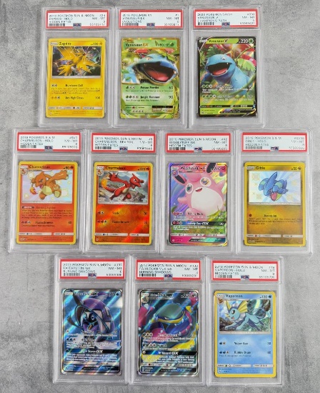 Collection of Pokemon PSA Graded Cards